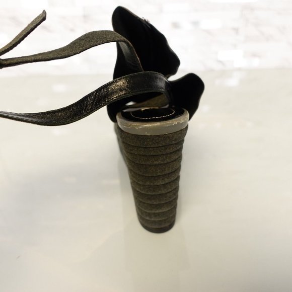 Balenciaga Sandals 38 SINGLE SHOE Replacement Amputee Left Wedge 7 $665‎ - Picture 12 of 15